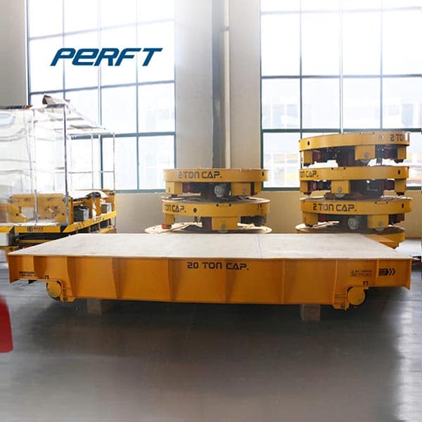 90T Battery Operated Transfer Trolley With Lifting Device